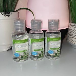 NEW Melaleuca Clear Defense Hand Sanitizer 2.4 fl. oz. 3-Pack